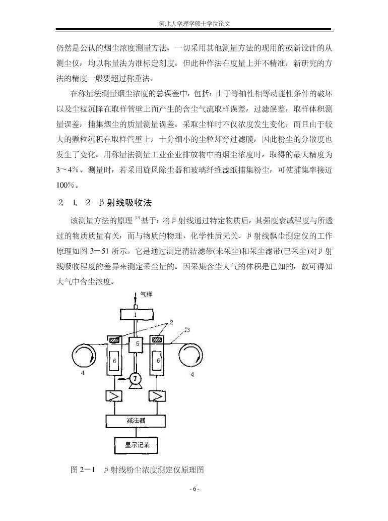 透射式光学粉尘浓度监测技术研究