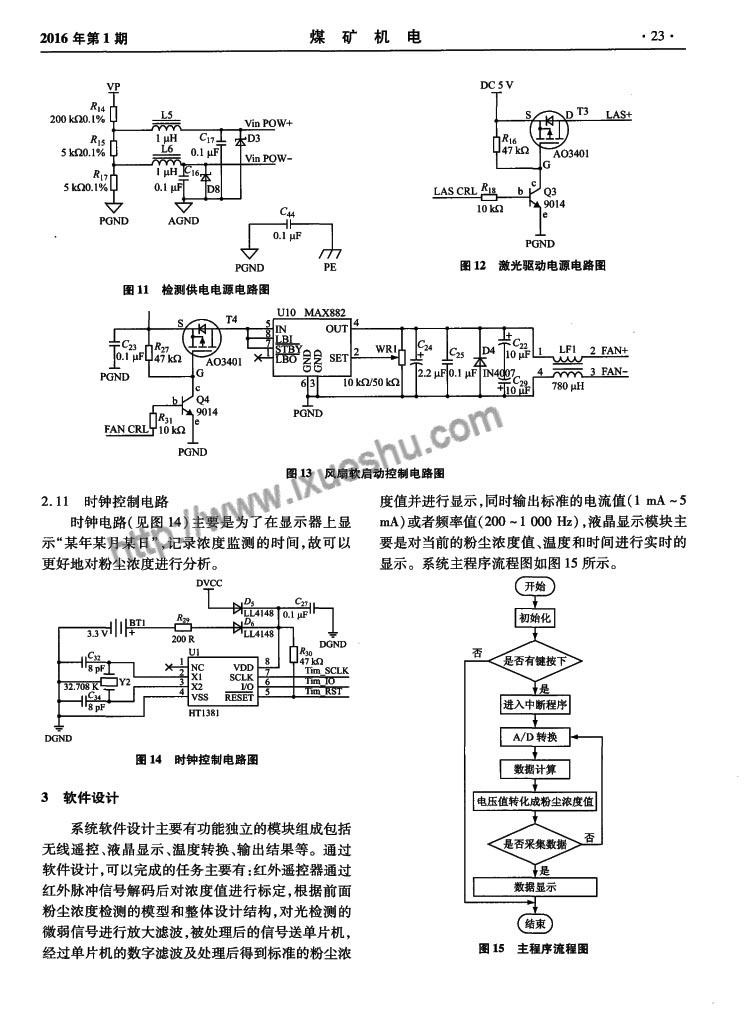 煤矿粉尘浓度实时检测系统的设计与实现-P5